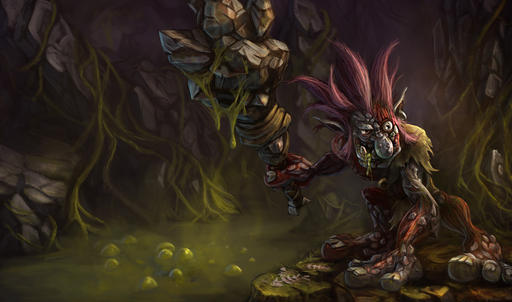 League of Legends: Trundle, the Cursed Troll - Проклятый тролль с большой дубиной